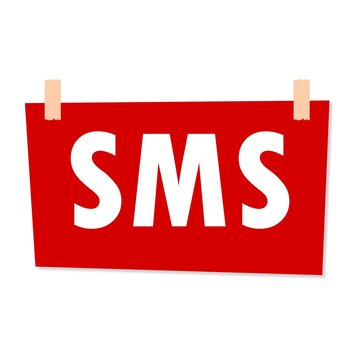 SMS Sign - illustration