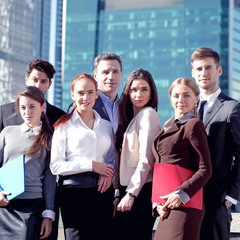 Portrait of business team