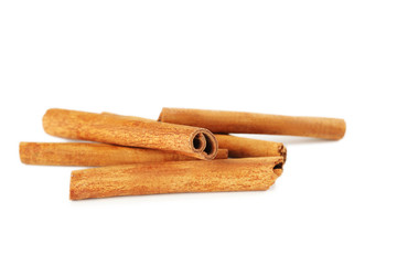 Cinnamon isolated on a white background