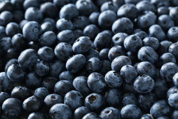 Blueberries background, close up, tasty and sweet