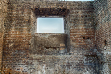 window in wall