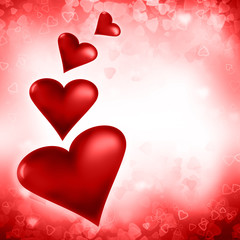 Valentine's day abstract background 