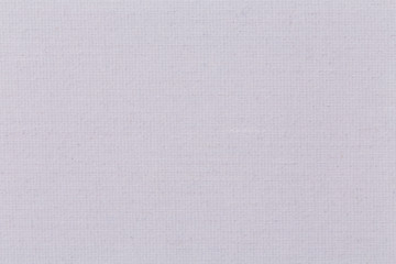 Background from white coarse canvas texture