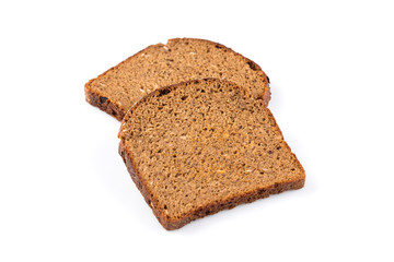 sliced of rye bread
