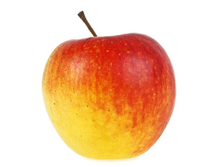 Apple on a white background