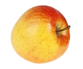 Apple on a white background