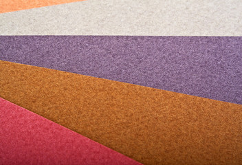 Abstraction from the colored paper as a background