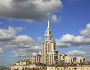 Fototapeta na wymiar Panoramic view of Moscow. Russia
