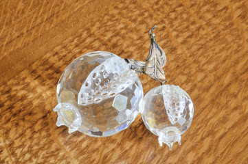 Decorative Pomegranate from glass