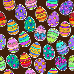 seamless Easter Egg pattern