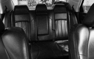 Obraz premium Modern car interior