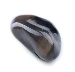 Black onyx isolated on white background