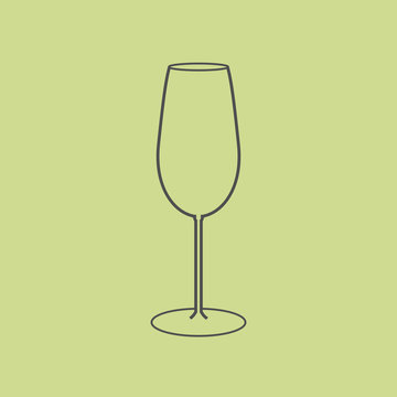 Liquor glass icon