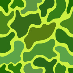 abstract vector chaotic spotted seamless pattern