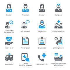 Medical & Health Care Icons Set 3 - Services | Sympa Series
