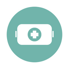 First aid kit icon