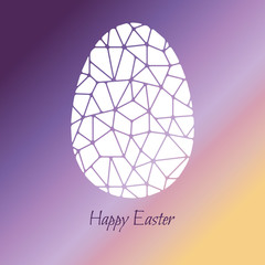 Abstract Easter egg.