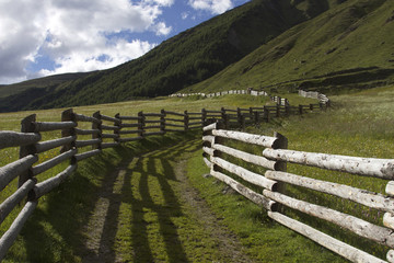 staccionata in legno