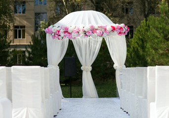 Wedding ceremony.