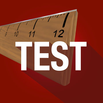 Test Ruler Long Shadow Experiment Measure Results