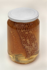 Honey comb jar