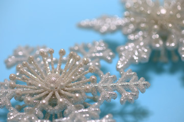Sparkling snowflake