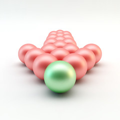 Business 3d concept vector illustration.