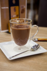 cioccolata al bar