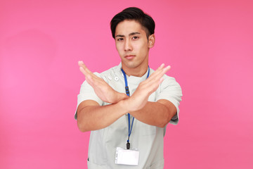 禁止の意思表示をする医師