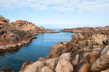 Obraz na płótnie Canvas Canal Rocks Western Australia