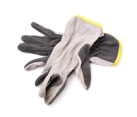 Pair of dirty working gloves