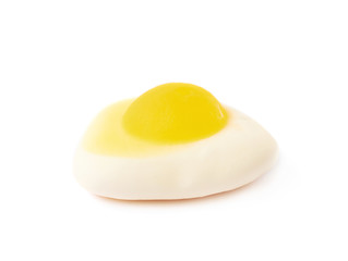 Scrambled egg shaped candy