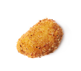 Spicy flavour crunchy nuts isolated