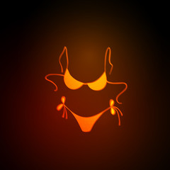 swimsuit bikini easy all editable