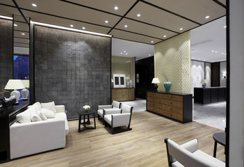 Elegant Business clubhouse interiors