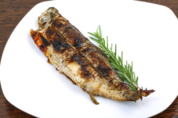 Grilled trout
