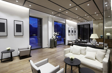 Elegant Business clubhouse interiors