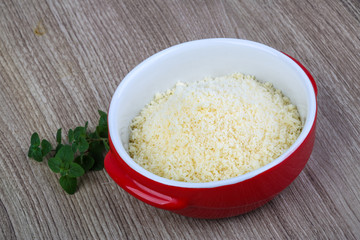 Shredded parmesan