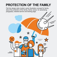 Protection of the family concept
