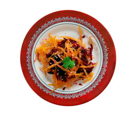 Sweet Beet  Carrot Salad