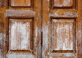 Antique wood texture background of window