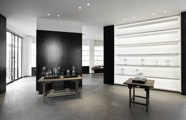 Elegant business clubhouse interiors