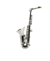 Fototapeta na wymiar Model of saxophone