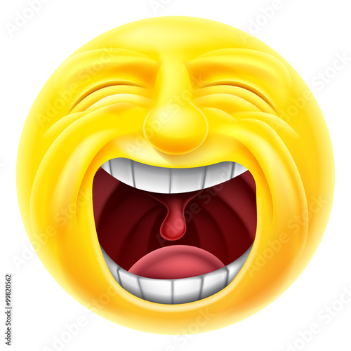 "Screaming Emoticon Emoji" Stock image and royalty-free vector files on Fotolia.com - Pic 99820562