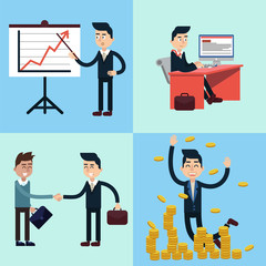 Successful Businessman Career