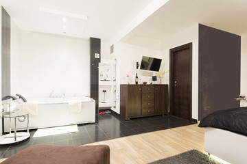 Interior of a hotel apartment
