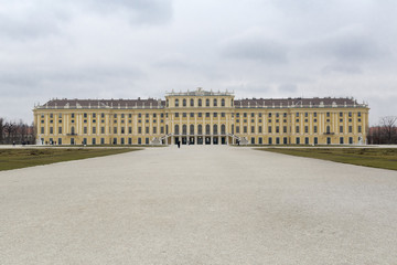Fototapeta na wymiar Senbrun palace Vienna
