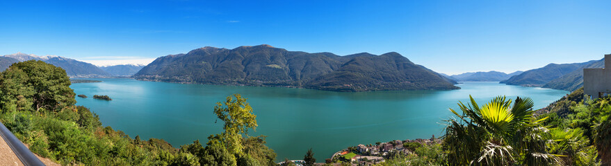 Panoramic of Lake Maggiore