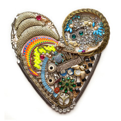 Fototapeta premium Heart of jewelry