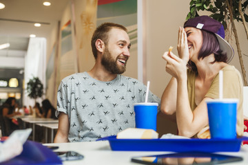 Happy young couple